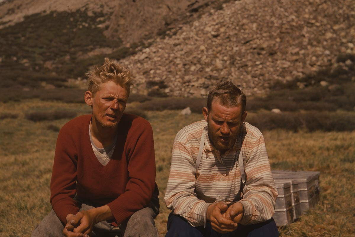 Anderl Mannhardt und Toni Kinshofer Nanga Parbat (c) Alpenverein Archiv